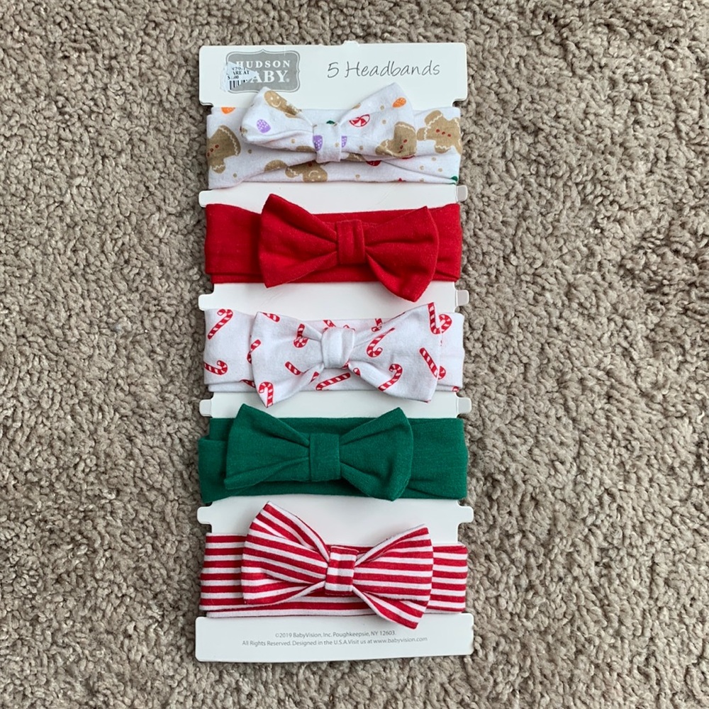 Baby bow headbands